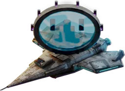 The Interdictor fitted with a snare launcher.
